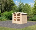 Karibu Gartenhaus Karibu Gartenhaus Amberg, 19 mm, 213 x 197 cm, Typ 2, natur
