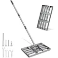 Rasen Nivellierrechen Garten Werkzeug 43x26cm Erde Sand Topdressing Langgriff