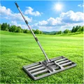 Rasenrechen, Nivellierwerkzeug, Garten, Topdressing, Rasennivellier, Verstellbar