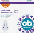 o.b. ExtraProtect Super, Tampons für starke Tage mit Dynamic Fit Technologie und extra Schutzflügeln, für ultimativen Auslaufschutz* (1 x 42 Stück)