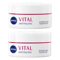 NIVEA Tagespflege VITAL Anti-Falten Intensiv Plus LSF 15 Bio Arganöl 2 x 50 ml