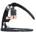 Flair Pro 3 (schwarz) – alle Espressomaschinen mit manuellem Hebel und einem Edelstahl-Brühkopf, Manometer und einem Schnapsspiegel