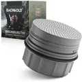 Bachgold® Wechselfilter mit 1500L Filterkapazität I entfernt 99,99% aller Bakterien und filtert Viren, Partikel und Schwermetalle - Grau