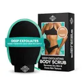 Dermasuri Tiefenpeeling-Handschuh – Polierender Körperpeeling-Handschuh & Bräunungsentferner – Koreanischer Peelinghandschuh & Hautreiniger für Frauen & Männer – Peeling Keratosis Pilaris – 1 Stück