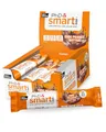 PhD Nutrition Smart Bar Protein Riegel 12 x 64g Schokolade Erdnussbutter - High Protein Snack mit 20g Eiweiß und wenig Zucker, Makrofreundlicher Eiweißriegel