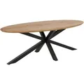 ebuy24 Heaven Esstisch 100x220cm Wild Eiche Dekor