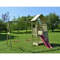 WENDITOYS Kletterspielturm "Salamander", BxHxT: 340 x 270 x 290 cm, natur - braun