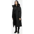 Navahoo Wintermantel Schneewächter 14 warmer Winter Kurzmantel schwarz XS (34)