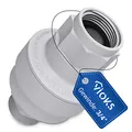 VIOKS Wasserstop 3/4 Zoll & Wasserstop Waschmaschine Aquastop Ventil/Wasserstop Spülmaschine Adapter Waschmaschine Zulauf für Waschmaschine Zulaufschlauch Geschirrspüler Schläuche 3/4 Zoll