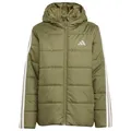 adidas - Kid's Essentials 3-Stripes Padded Jacket - Kunstfaserjacke Gr 176 oliv