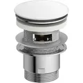 Schütte Ablaufventil, Weiß, Chrom, Metall, Badezimmer, Waschbecken & Armaturen, Badarmaturen