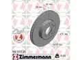 ZIMMERMANN Bremsscheibe 150129720 Vorderachse belüftet 332mm 30mm für BMW