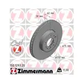2x ZIMMERMANN Bremsscheibe COAT Z Vorderachse 332mm