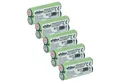 vhbw Akku passend für Philips 7886XL, 7887XL, 7867XL, 7885XL, 8831XL, Akku Akku NiMH 800 mAh (2,4 V, 5 St), Leistungsfähige Austausch-Akkus für Rasierer oder Trockenrasierer