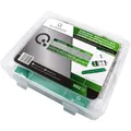 Quadrios 1810P018 Kohleschicht-Widerstand Sortiment axial bedrahtet 0207 0.5 W 5
