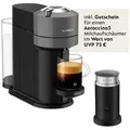 NESPRESSO Kapselmaschine Vertuo Next ENV 120.GY von DeLonghi, Dark Grey grau