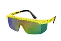 2013880er Jahre Brille mit Spiegelglas, Skibrille, Partybrille für Karneval, ...