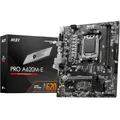 MSI PRO A620M-E Mainboard Micro-ATX - Unterstützt AMD Ryzen 7000 Series Prozessoren, AM5 - DDR5 Memory Boost 6400+MHz/OC, 1 x PCIe 4.0 x16, 1 x M.2 Gen4