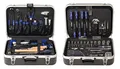 Projahn Universal-Werkzeugkoffer 149-tlg. (Nuss-Satz, Ratschen Satz mit 6-Kant 1/4 Zoll und 1/2 Zoll Einsätze; inkl. Schrauberbits (Schlitz, PH, PZ, TX); in ABS Kunststoffkoffer) 8681
