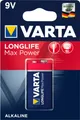 VARTA Alkaline Batterie Longlife Max Power" E-Block (9V)