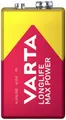 Varta LONGLIFE Max Power 9V Bli 1 9V Block-Batterie Alkali-Mangan 640 mAh 9V 1St.