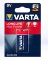 5x Varta Longlife Max  4722  9V E-Block Alkaline Max Tech LR61 im 1er Blister