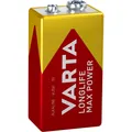VARTA Batterie LONGLIFE Max Power Alkali-Mangan E-Block 9,0 V, 1 St.