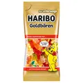Haribo Goldbären Fruchtgummi Bären in praktischer Taschenpackung 75g