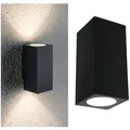 Außenleuchte Paulmann, Flame, Schwarz, Metall, Modern - 5.8 - 12.8
