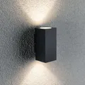 Paulmann 94328 Outdoor 230V ABL Flame 2x3W IP54 3000K Alu Dark Grey