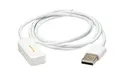 SYSTEM-S USB 2.0 Kabel 100 cm Ladekabel für Oppo Watch X Smartwatch Adapter in