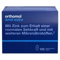 Orthomol AMD extra - Mikronährstoffe für den Erhalt normaler Sehkraft - mit Zink, Lutein und Zeaxanthin, 120 St. Tagesportionen