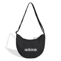adidas Damen Linear Essentials Festival Bag Handbag, Black/White, One size