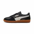 PUMA Herren Palermo Leder-Sneaker, Black/Gum, 42.5 EU