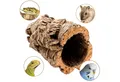 halmland Vogelspielplatz Korkröhre 20cm für Nager, Hamster, Wellensittiche, Reptilien Naturkork