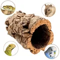 Korkröhre 20cm Korktunnel Deko Terrarium Hamster Reptilien Korkhöhle Nager