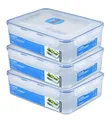 LocknLock: 3x Dose rechteckig 3,9 l (HPL834/3)