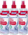 SOS Schuhe Füße Schuhdeo Fußdeo Desinfektion Spray 3 Stück je 250ml