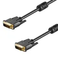 1,8m 24+1pol DVI-D Kabel Stecker - Stecker Full HD 1080P Dual Link Monitor
