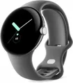 Google Pixel Watch WiFi mit Sportarmband polished-silver/charcoal