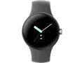 GOOGLE PIXEL WATCH WIFI SILVER CASE AND CHARCOAL BAND