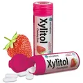 Miradent Xylitol Zahnpflegekaugummi Erdbeere