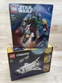 2x LEGO Sets • LEGO Star Wars: Boba Fett Mech 75369 + 3in1 Spaceshuttle (31134)
