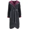 Vossen Bademantel, Grau, Textil, female, Badtextilien, Bademäntel