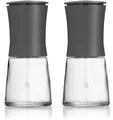 WMF Trend MühlenSet 2tlg Salz Pfeffer Chilli Gewürze Mühle Keramik Mahlwerk Glas