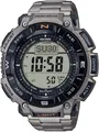 CASIO PRO TREK Chronograph PRG-340T-7ER, Quarzuhr, Armbanduhr, Herrenuhr, Solar, Stoppfunktion, Weltzeit