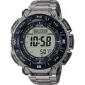 CASIO PRO TREK Uhr PRG-340T-7 | Schwarz/Silber