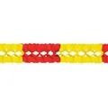 PARTY DISCOUNT Girlande Spanien rot-gelb, 400 cm