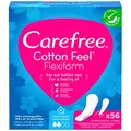 Carefree Slipeinlagen Cotton Feel Flexiform mit Frischeduft, 56 St.