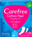 Carefree Slipeinlagen Cotton Feel Flexiform mit Frischeduft für Slip, 56 St.
